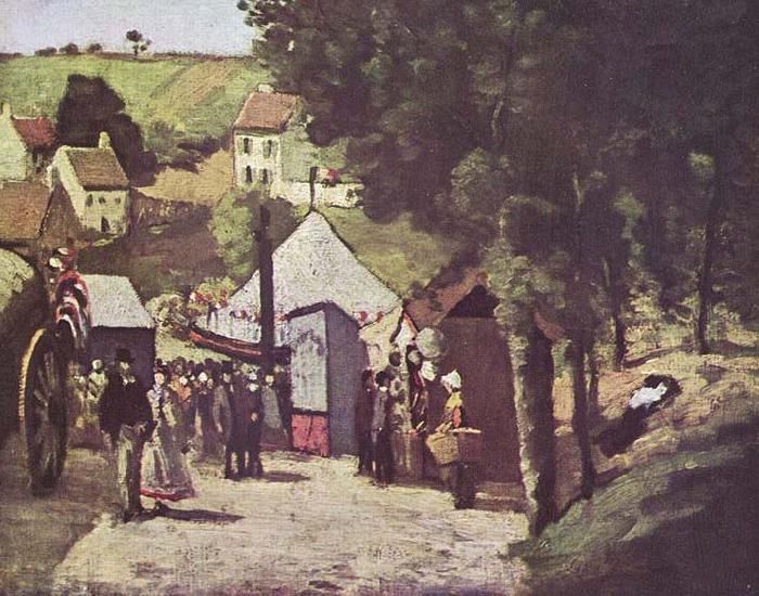 Paul Cezanne Eremitage, Pontoise oil painting picture